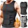Vensslim Men Body Shaper Waist Trainer Vest Slimming Shirt Sauna Sweat Compression Undershirt Shape 3