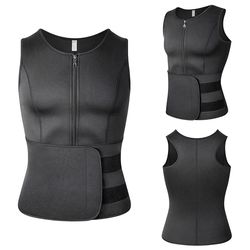 vensslim men body shaper waist trainer vest, slimming shirt, sauna sweat compression undershirt shapewear & fat burner
