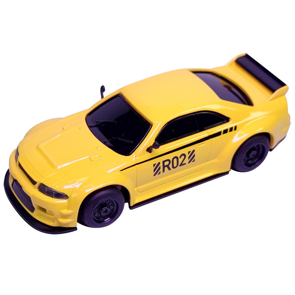 LDARC R02 Mini RC Sports Car, Scale Simulated Electric Remote Control Model, RTR for Adults & Childrens Tabletop Toy