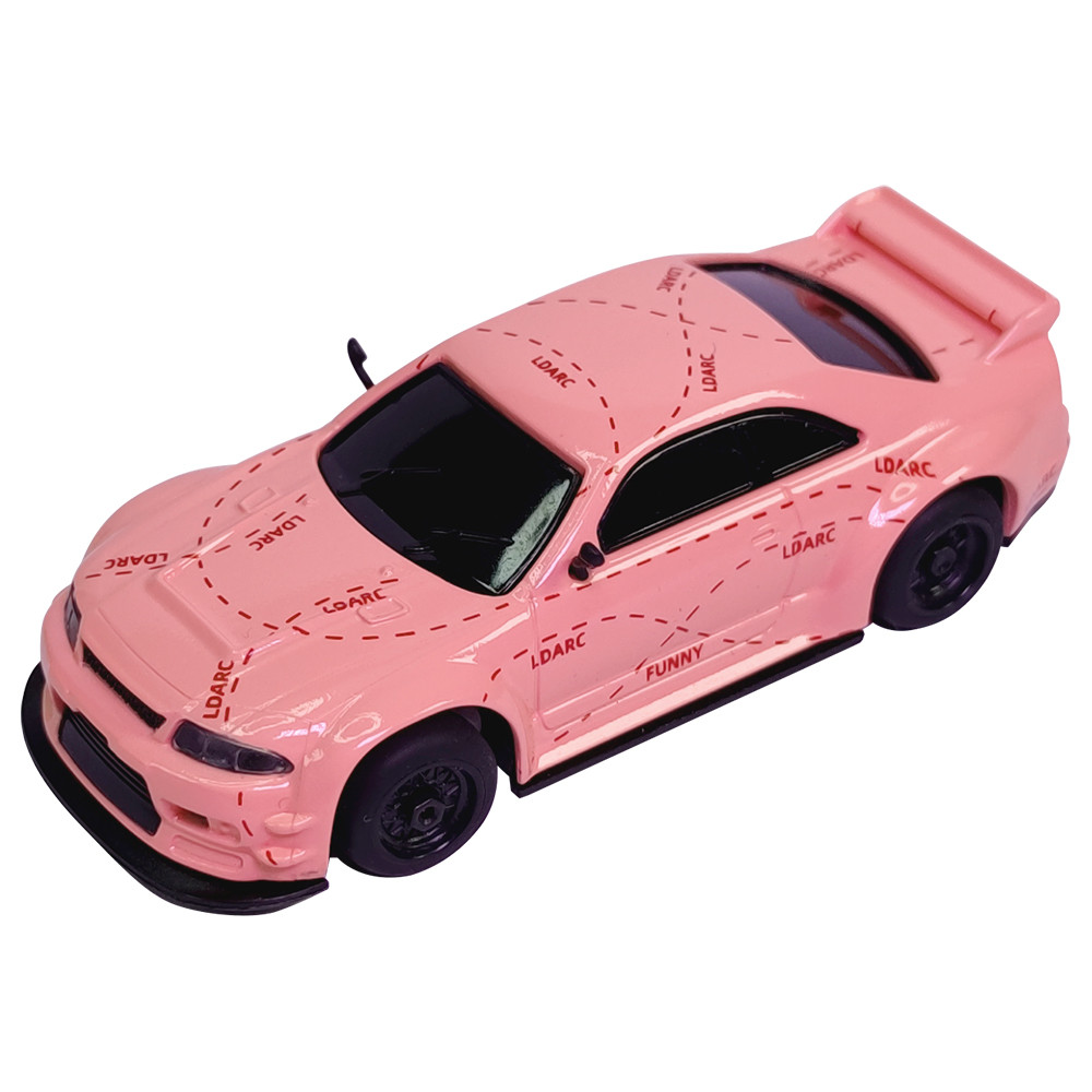 LDARC R02 Mini RC Sports Car, Scale Simulated Electric Remote Control Model, RTR for Adults & Childrens Tabletop Toy