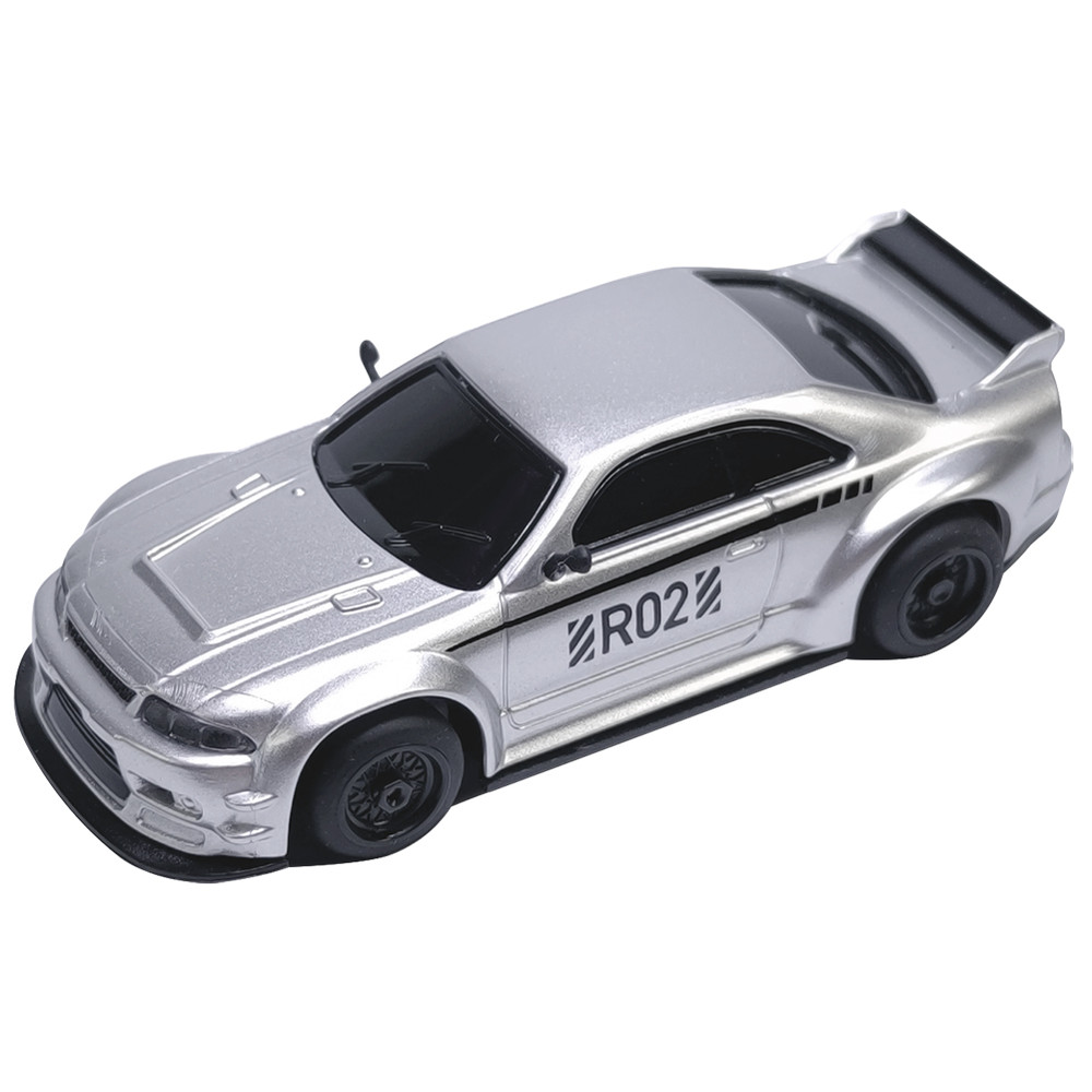 LDARC R02 Mini RC Sports Car, Scale Simulated Electric Remote Control Model, RTR for Adults & Childrens Tabletop Toy