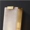Rectangle Natural Marble LED Wall Light, Copper, Gold Black Sconce for Foyer, Bedside, or Aisle Hallway, Entryway Light