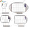Sew Tech Embroidery Hoop Set For Brother Innov Babylock Machines SA437 SA438 SA439 SA441 Frames 0