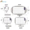 Sew Tech Embroidery Hoop Set For Brother Innov Babylock Machines SA437 SA438 SA439 SA441 Frames 5