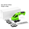 HILDA 2in1 Cordless Hedge Trimmer Grass Shear 20V Electric Lightweight DualAction Blades For Garde 4