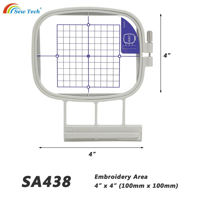 Sew Tech Embroidery Hoop Set For Brother Innov Babylock Machines SA437 SA438 SA439 SA441 Frames 7