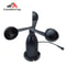 Professional 0-60m/s Aluminum Alloy Wind Speed Sensor, Anemometer with 4-20mA, 0-5V, 0-10V, RS485, and Pulse Output