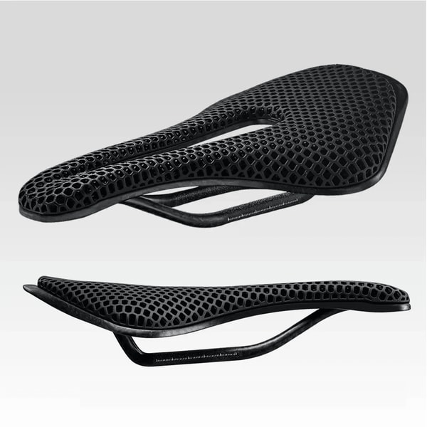 3D Printed Bicycle Saddle Ultralight Carbon Fiber HollowOut Design For MTB Gravel Road Bike Comfort 0