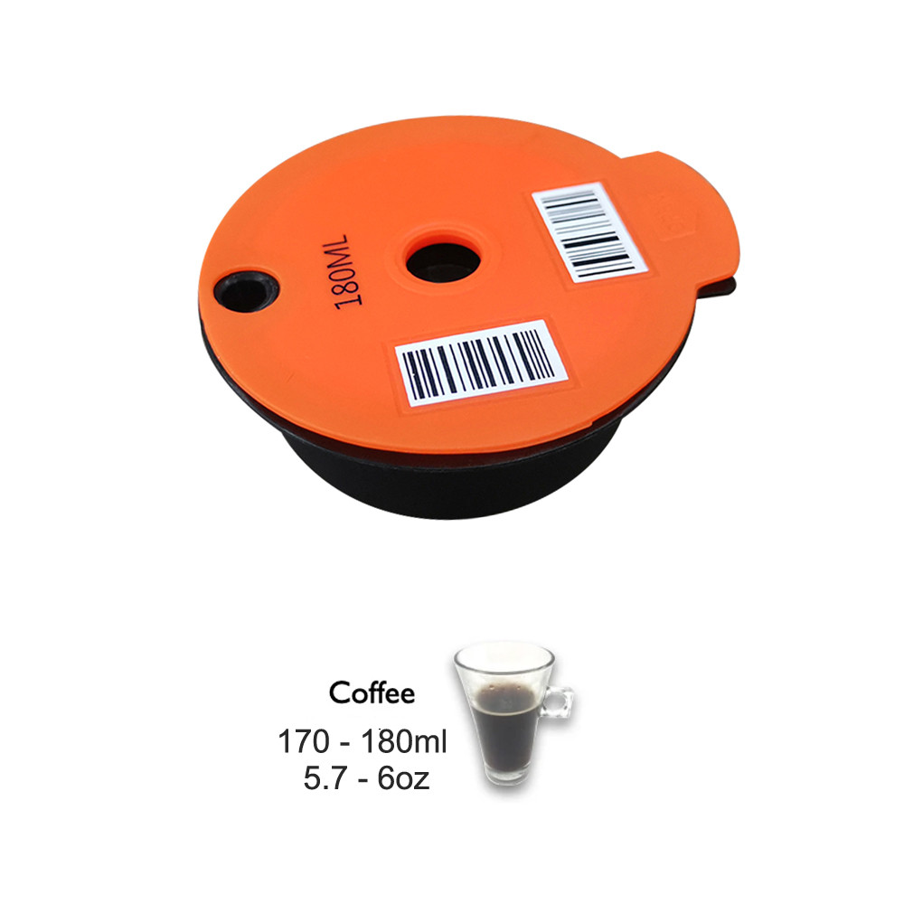 Reusable Coffee Capsule Pods For Tassimo Coffee Machine Refillable Filter Maker Pod Compatible EcoF 6