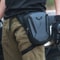 Motorcycle Leg Side Bag EVA Hard Shell, Outdoor Motorbike Waist Bag & Mobile Phone Purse, Durable Hip Bum Pack for Bike