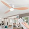 Modern LED Ceiling Fan With Light Silent DC Motor Speed Electric Fan Remote Nordic Flush Mount Cei 2