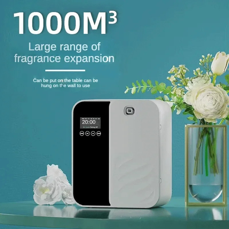 Electric Smell Distributor Bluetooth Wall Mounted Fragrance Diffuser, Professional Aroma Diffuser for Home, Office