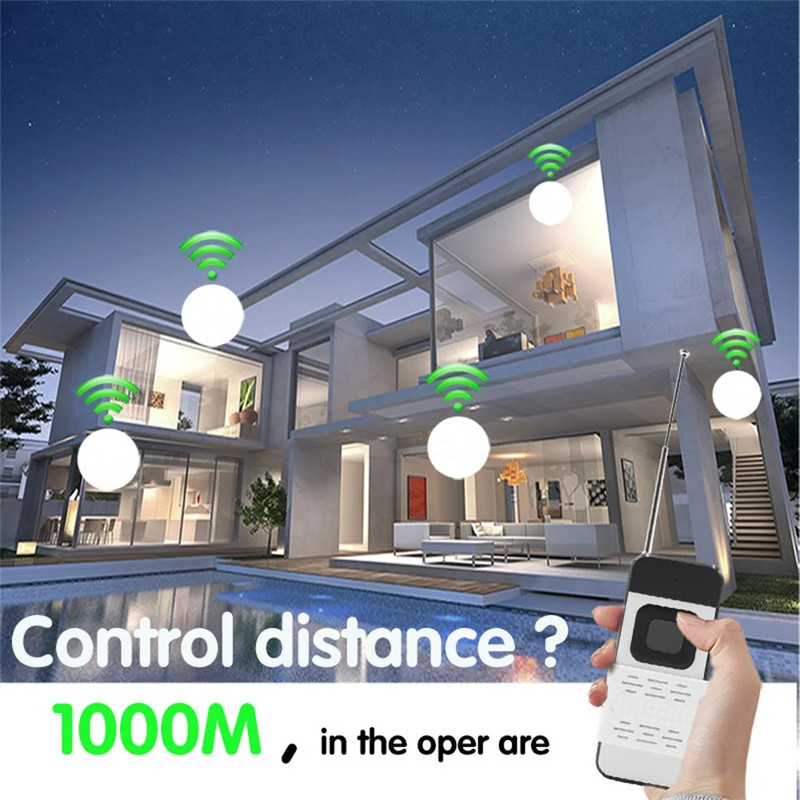 Wireless Remote Control With Buttons Learning Code RF Transmitter For Automatic Garage Doors Gates  3
