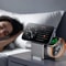 Touch Autorotation MagSafe Magnetic Wireless Charger for Android, iPhone, iWatch & AirPods Fast Charging Dock Station