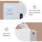 Wall Mounted Essential Oil Diffuser Hotel Aroma Diffuser Bluetooth APP Control HVAC Scent Machine 3
