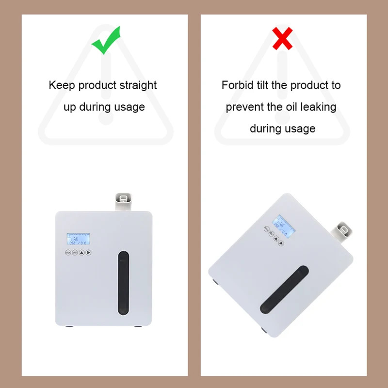 Wall Mounted Essential Oil Diffuser Hotel Aroma Diffuser Bluetooth APP Control HVAC Scent Machine 5