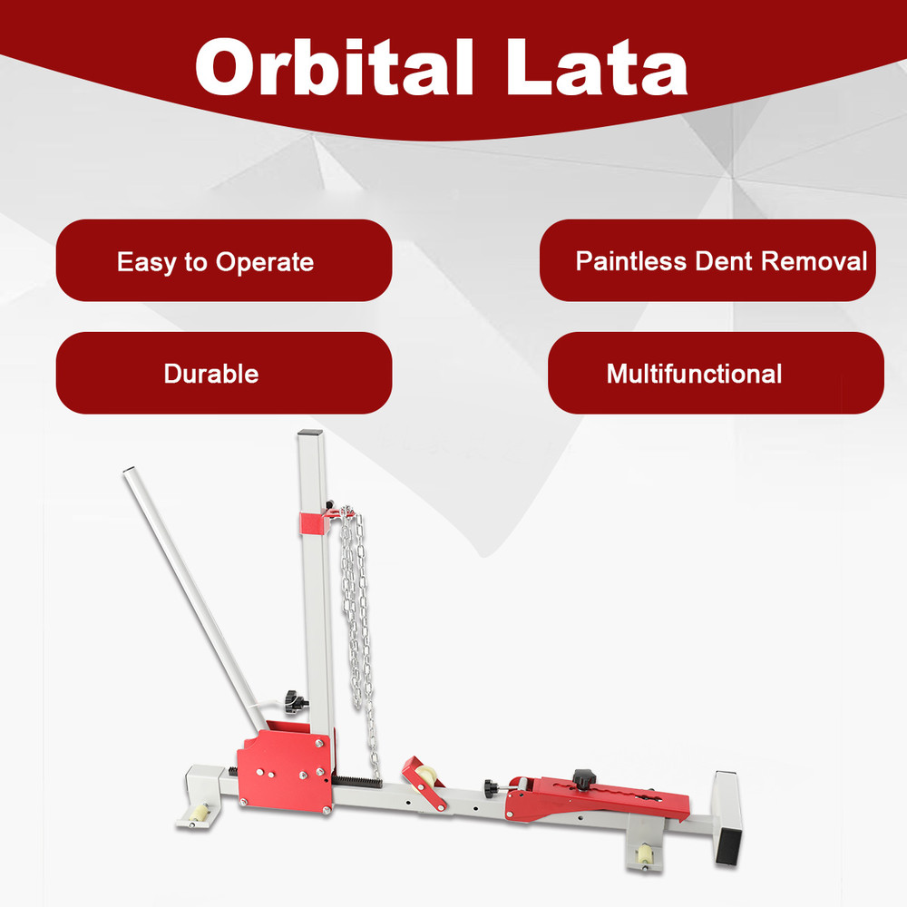 Car Dent Lifter Puller, ROT PDR Dent Removal Tool with Force, Durable Carbon Steel Auto Body Dent Repair Tool