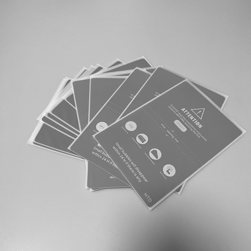 TPU MATTE Anti-Peep Frosted Hydrogel Film, Privacy Protection Flexible Screen Protector for Mobile Cutting Machine