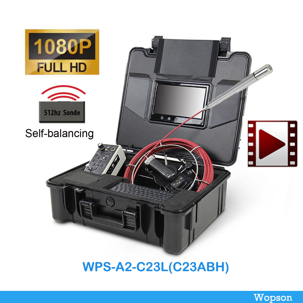 Fiberglass Cable Soft or Rigid with Connector, Compatible with Wopson Pipe Inspection Snake Camera for Plumbing & Drain