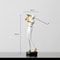Abstract Creative Golfer Figurines Simple Color Golf Player Model Ornament Sporting Style Decor For 3