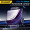 Essager Fold Screen Car Wireless Charger, Dual Coil Fast Charging Rotatable Phone Holder for Samsung Galaxy