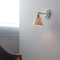 IWHD White Ceramic Modern Wall Lamp Beside Bed Nordic Copper LED Japanese Style Wandlamp For Living 2