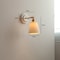 IWHD White Ceramic Modern Wall Lamp Beside Bed Nordic Copper LED Japanese Style Wandlamp For Living 9