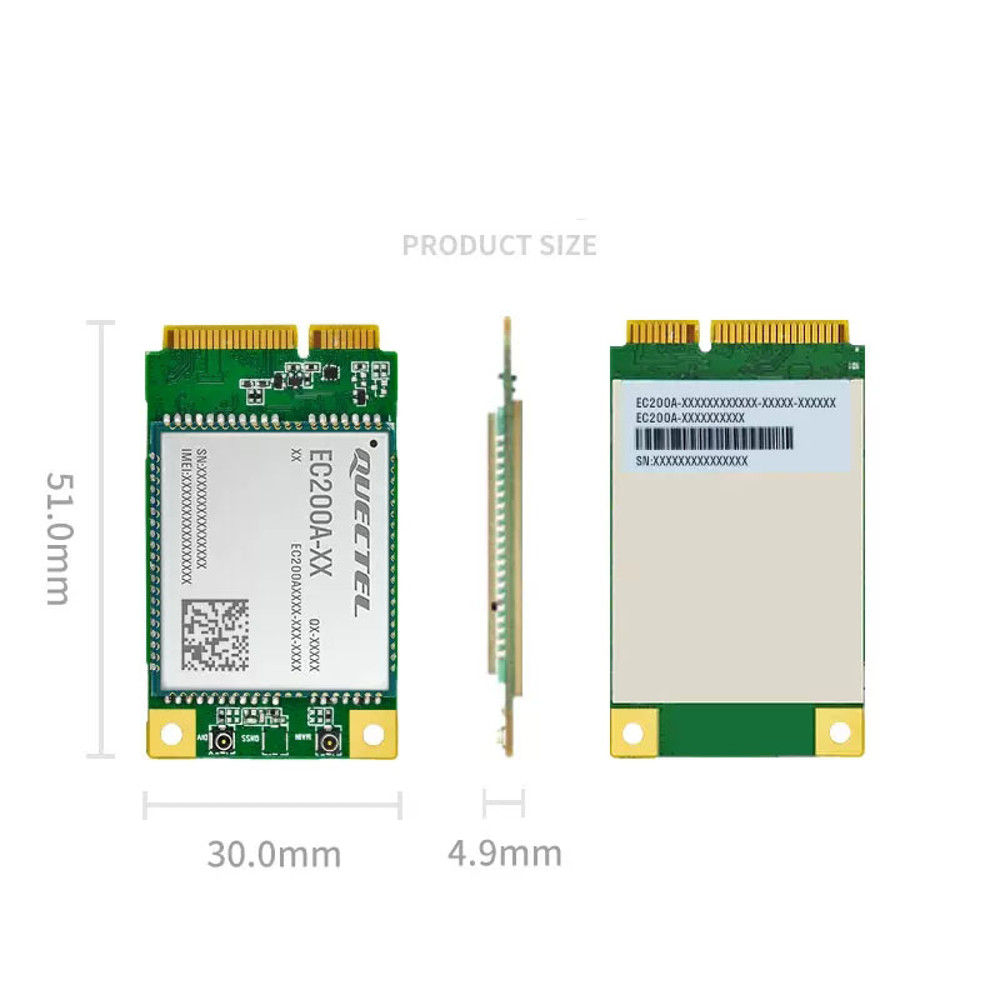 QuectelEU LTE Cat4 Mini PCIe Module, Original 4G Modem Replacement Compatible