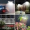 Solar Fence Lights Outside With LEDs Clip On Solar Motion Lights Outdoor Waterproof Portable Solar 2