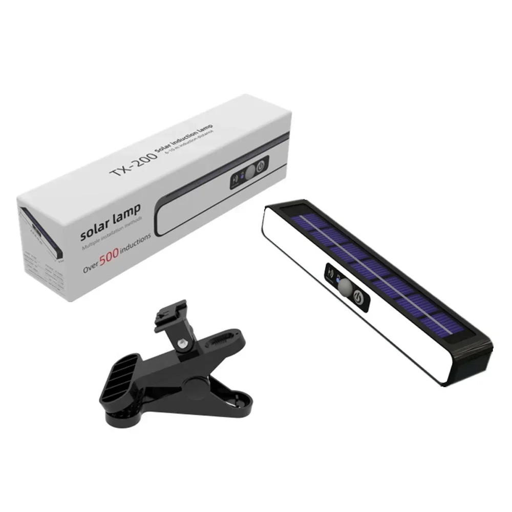 Solar Fence Lights Outside With LEDs Clip On Solar Motion Lights Outdoor Waterproof Portable Solar 6