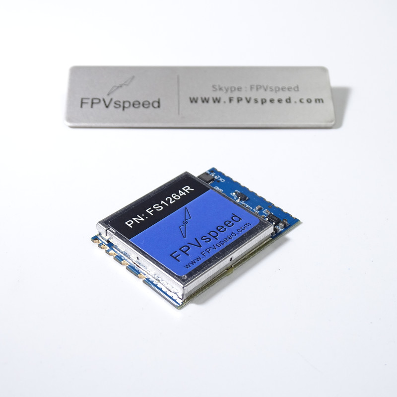 FS1264R 1.2GHz 64CH VRX Receiver Module w/ Super Strong RSSI, 1080-2200MHz Range for 1.2G, 1.3G, 1.7G, 1.9G, 2.2G FPV