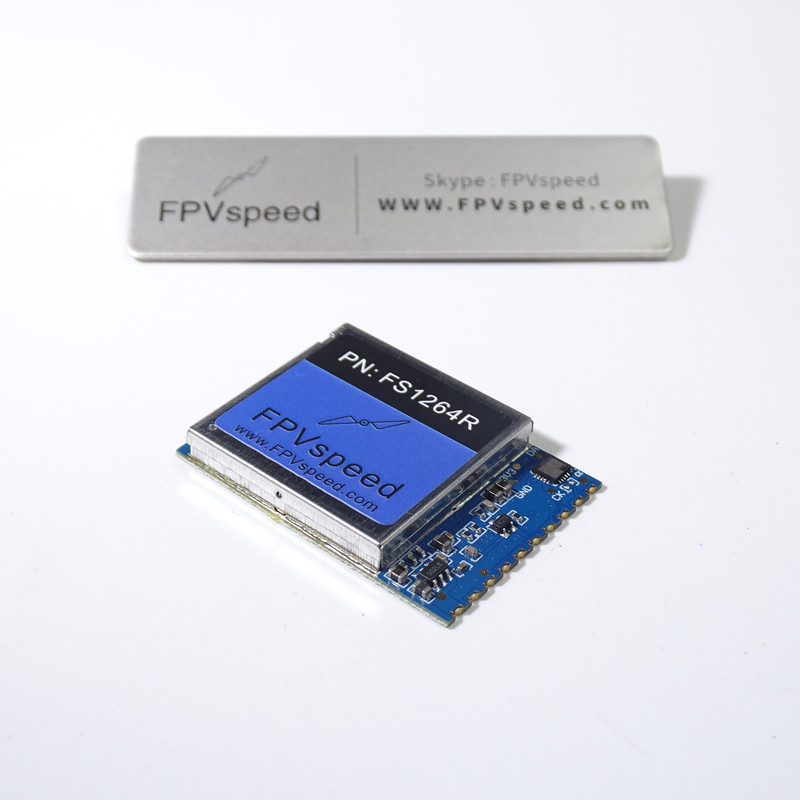 FS1264R 1.2GHz 64CH VRX Receiver Module w/ Super Strong RSSI, 1080-2200MHz Range for 1.2G, 1.3G, 1.7G, 1.9G, 2.2G FPV