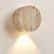 Natural Yellow Travertine LED Wall Lamp WabiSabi Bedroom Light For Bedside Living Room Hallway Sta 3