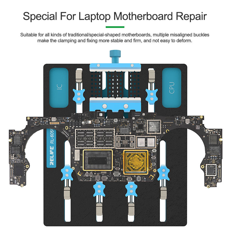 RL605 Pro Motherboard Repair Station 360 Rotating Fixture For Laptop Chip Removal BGA Soldering Gl 1