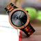 BOBO BIRD Wooden Watch Men Quartz Movement Bayan Kol Saati Luxury Mens Watches With Luminous Hands 3