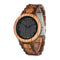 BOBO BIRD Wooden Watch Men Quartz Movement Bayan Kol Saati Luxury Mens Watches With Luminous Hands 8