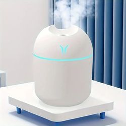 portable mini cup spray mist humidifier, double wet essential oil diffuser usb car air humidifier for bedroom, office