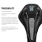 Ultralight Comfortable Bike Seat RYET 3D Printed Hollow Full Carbon Saddle For MTB Road Racing Bic 7