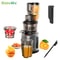 BioloMix Cold Press Juicer with Feed Chute, Slow Masticating Juicer for Whole Fruits