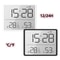 Ultra Thin Alarm Clock LCD Large Screen Digital Temperature Hygrometer, Simple Magnetic Desk Decoration Clocks