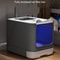 Fully Enclosed Cat Litter Box With Pet UV Lights Top Drawer InOut Door Control Disinfecting Deodor 2