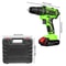 Rechargeable Cordless Drill Screwdriver With Lithium Battery Display Impact Function Multifunction 2