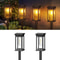 Solar Lights Warm White, Super Bright Outdoor Yard, Pathway & Garden Walkway Lights
