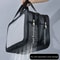 Portable DryWet Separation Double Transparent PU Makeup Bag Travel Cosmetic Organizer Washing Bag 1