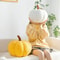 Decorative Cushion Plush Nordic Ins Sofa Backrest Cute Orange Pumpkin Pillow For Living Room Home 1