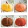 Decorative Cushion Plush Nordic Ins Sofa Backrest Cute Orange Pumpkin Pillow For Living Room Home 4