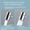 Swivel Kitchen Faucet Extender Stainless Steel Universal Splashproof Dual Mode Sink Attachment With 3