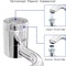 Swivel Kitchen Faucet Extender Stainless Steel Universal Splashproof Dual Mode Sink Attachment With 4