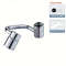 Swivel Kitchen Faucet Extender Stainless Steel Universal Splashproof Dual Mode Sink Attachment With 6