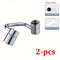 Swivel Kitchen Faucet Extender Stainless Steel Universal Splashproof Dual Mode Sink Attachment With 7
